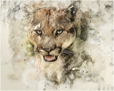cougar-animal-photo-art-face-puma-6160236