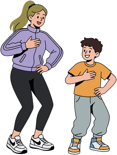 exercise-together-mother-and-son-10389558