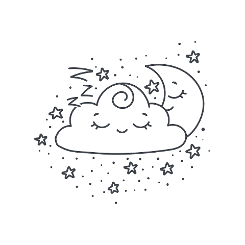 cloud-dream-star-night-moon-cute-3719093