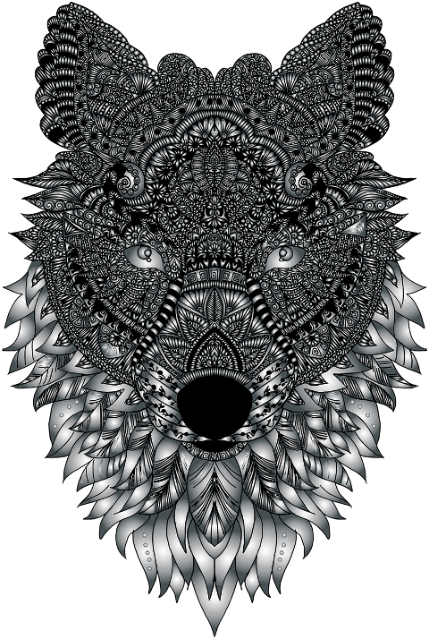 wolf-animal-zentangle-decorative-7881533