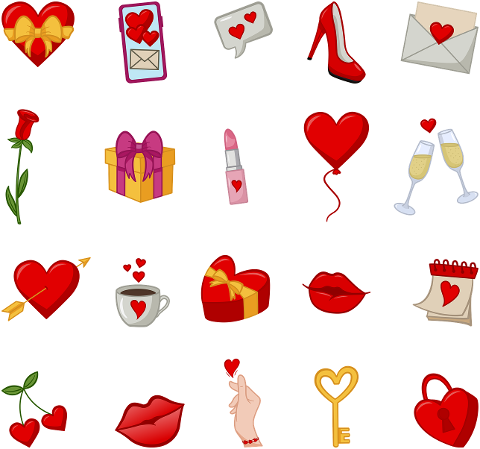 elements-valentines-day-cartoon-9349383