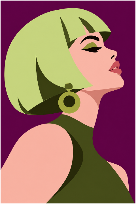 woman-portrait-green-hair-10507824