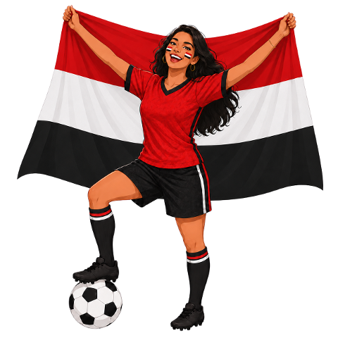 egypt-egyptian-woman-football-fan-10334785