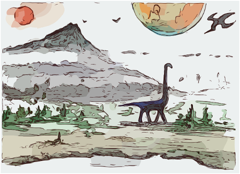 dinosaur-prehistoric-planet-space-6968712