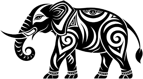 elephant-animal-pachyderm-line-art-8707331