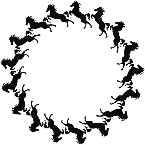 horse-frame-round-silhouette-6028969