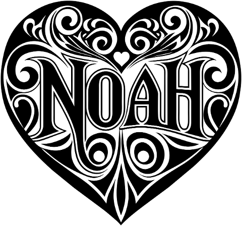 noah-heart-love-typography-8830863