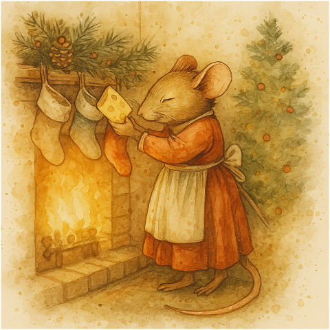 christmas-mouse-watercolor-9933748