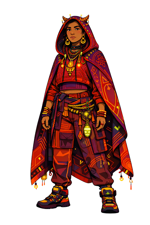 urban-shaman-stylized-character-10018400