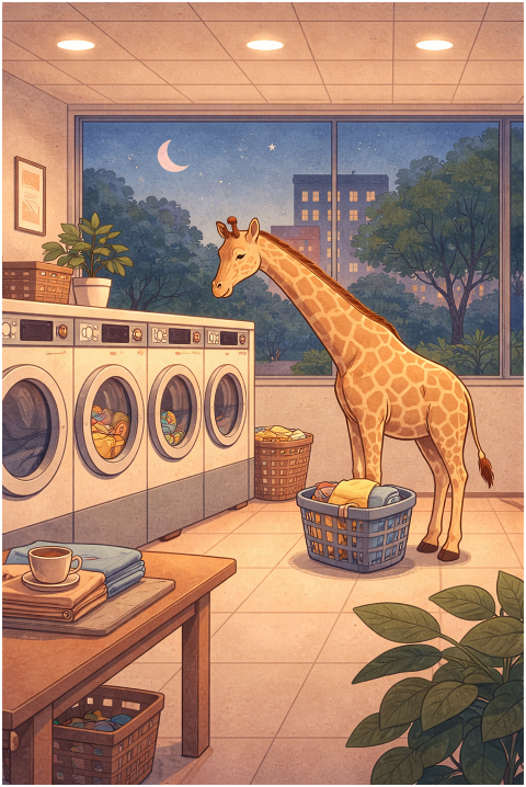 giraffe-surreal-illustration-10103355