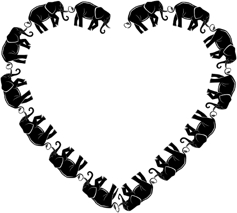 elephant-heart-love-frame-border-7912335