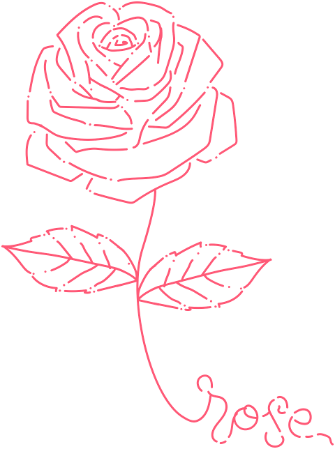 rose-flower-outline-drawing-floral-9051384