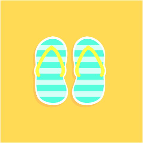 slippers-footwear-stickers-7202063
