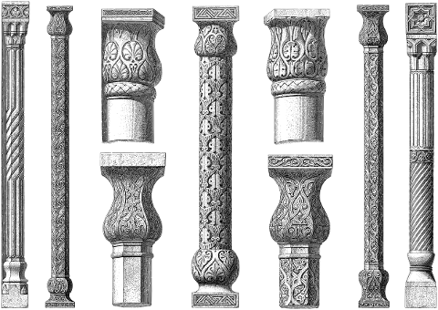 arabian-columns-columns-pillars-7166292