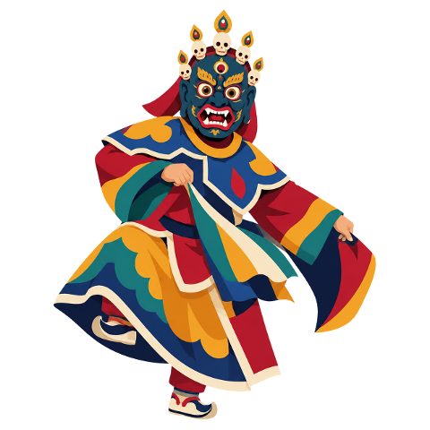 bhutan-masked-dancer-festival-dance-10337045