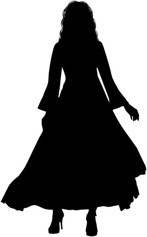 silhouette-woman-dress-fashion-7085219