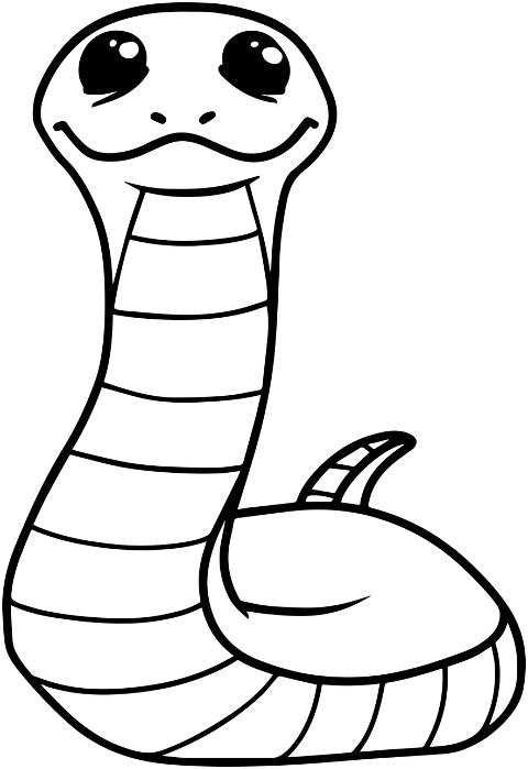 snake-animal-line-art-serpent-6158325