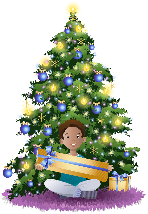 christmas-tree-present-boy-6781088