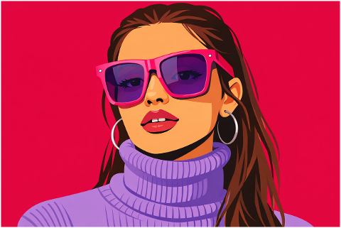 fashion-woman-portrait-vector-flat-10164300