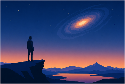 galaxy-man-silhouette-night-stars-10234536