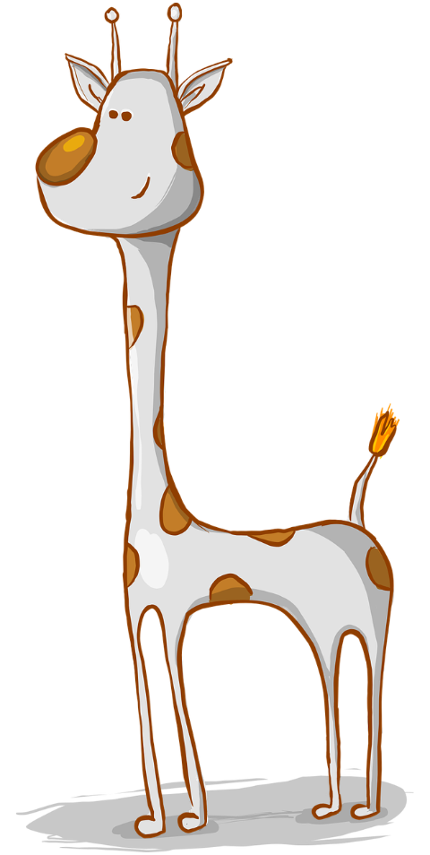 giraffe-animal-cartoon-safari-7123766