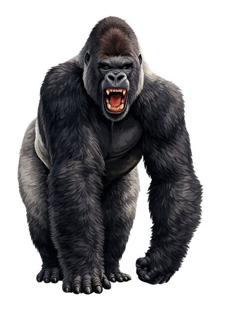 gorilla-silverback-angry-gorilla-10088988