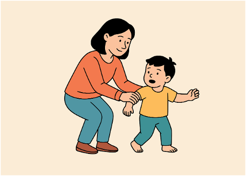 mother-child-walking-teaching-9583108