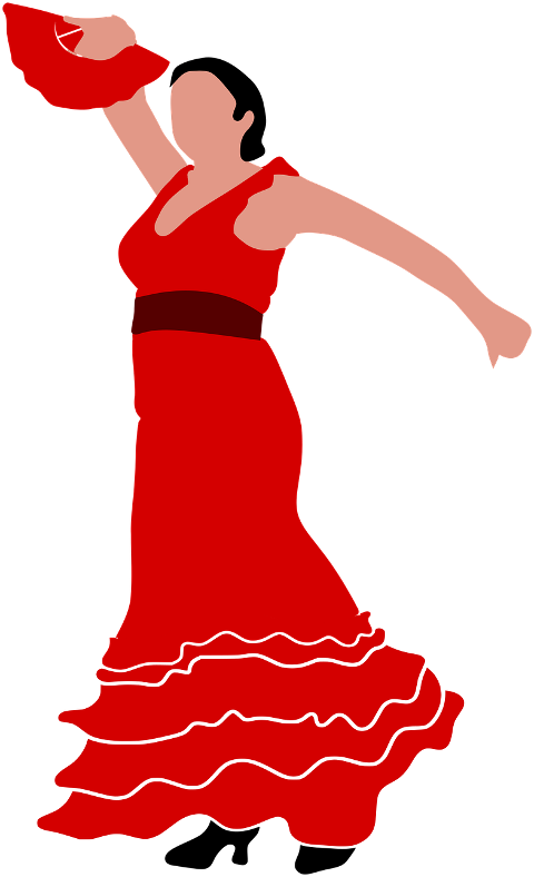 flamenco-dancer-woman-dress-cutout-7214999