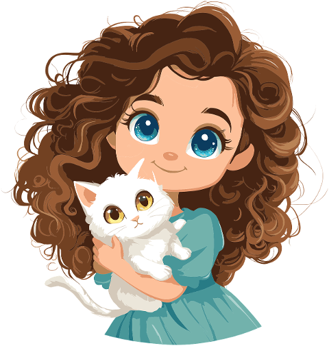 girl-kitten-cartoon-cute-blue-9548280