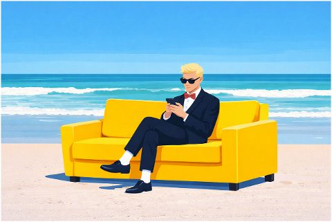 man-male-sitting-sofa-yellow-couch-10165674