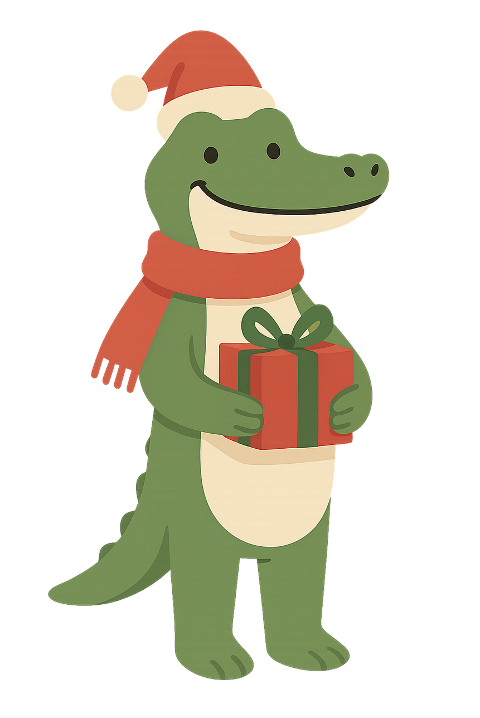 christmas-alligator-festive-reptile-10014243
