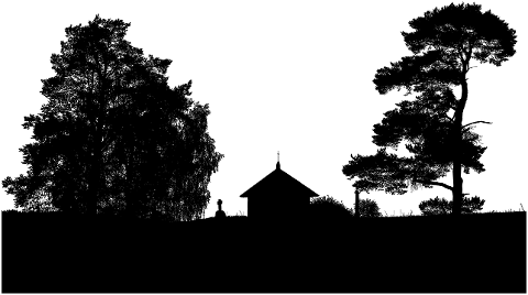 church-trees-silhouette-landscape-7558638