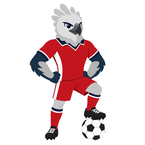 harpy-eagle-mascot-football-10326619
