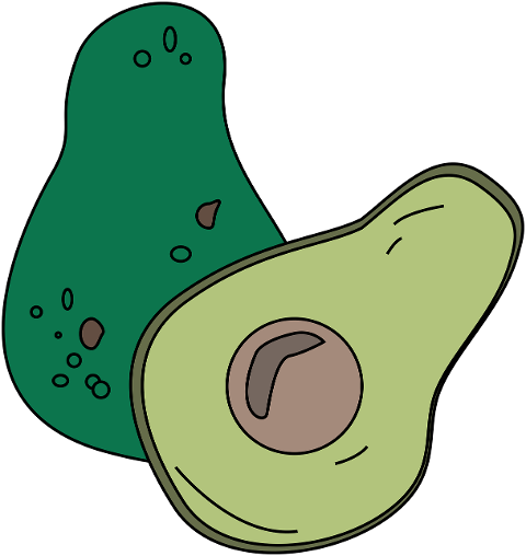 cartoon-avocado-avocado-fruit-7296490