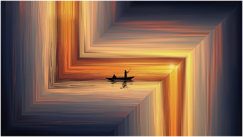 sea-boat-sunset-abstract-fantasy-6088360