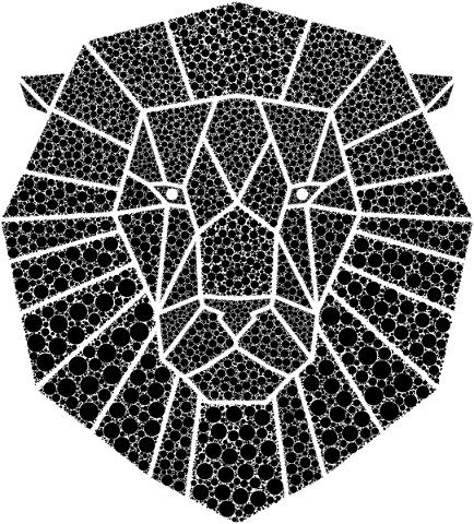 lion-geometric-circles-dots-5202552
