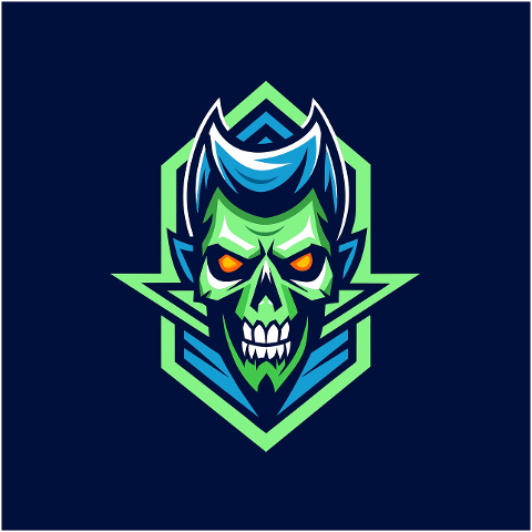 zombie-head-logo-emblem-icon-8562271