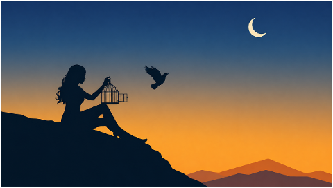 freedom-bird-cage-silhouette-woman-10247900