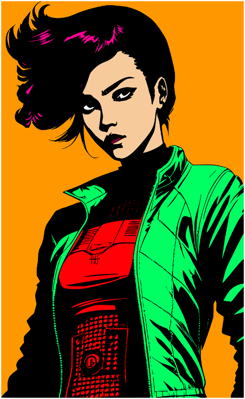 ai-generated-woman-female-cyberpunk-9190293