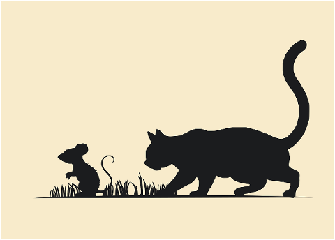 cat-mouse-silhouette-grass-9245392