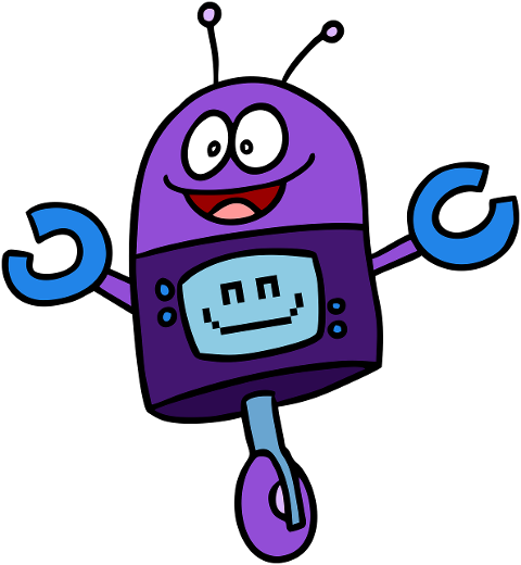 robot-happy-purple-blue-smile-9308127