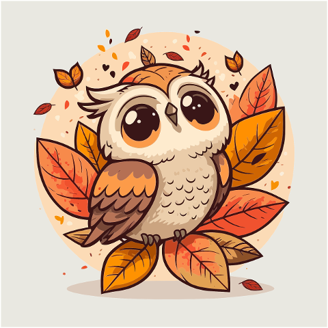 owl-little-owlet-fall-romance-love-7633528
