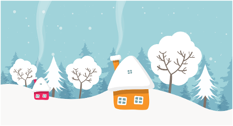 winter-snow-village-houses-chimney-6590867