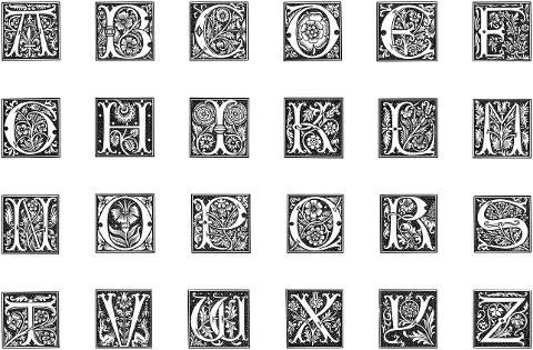 alphabet-font-line-art-english-5975291