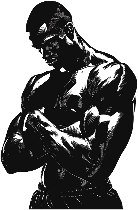 boxing-fighter-pose-black-outline-8828886