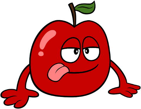 apple-fruit-red-tongue-food-9219346