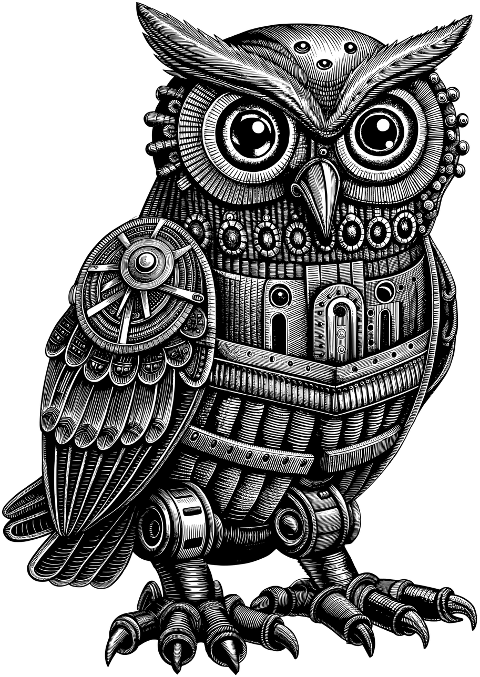 ai-generated-owl-bird-robot-animal-9565777