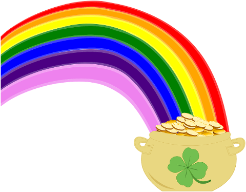 st-patrick-pot-gold-rainbow-irish-7754403
