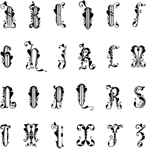 alphabet-font-line-art-english-5975550