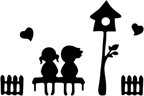 kids-children-silhouette-love-5358362